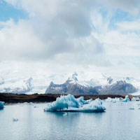 It was amazing to see an iceberg up close, it was so cold but didn't snow today.